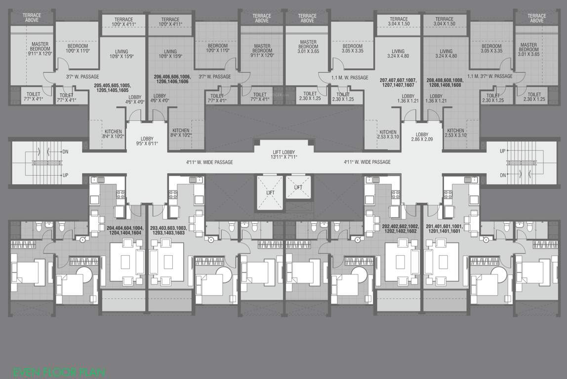 global lifestyle Global Lifestyle A Cluster Plan for Even Floor
