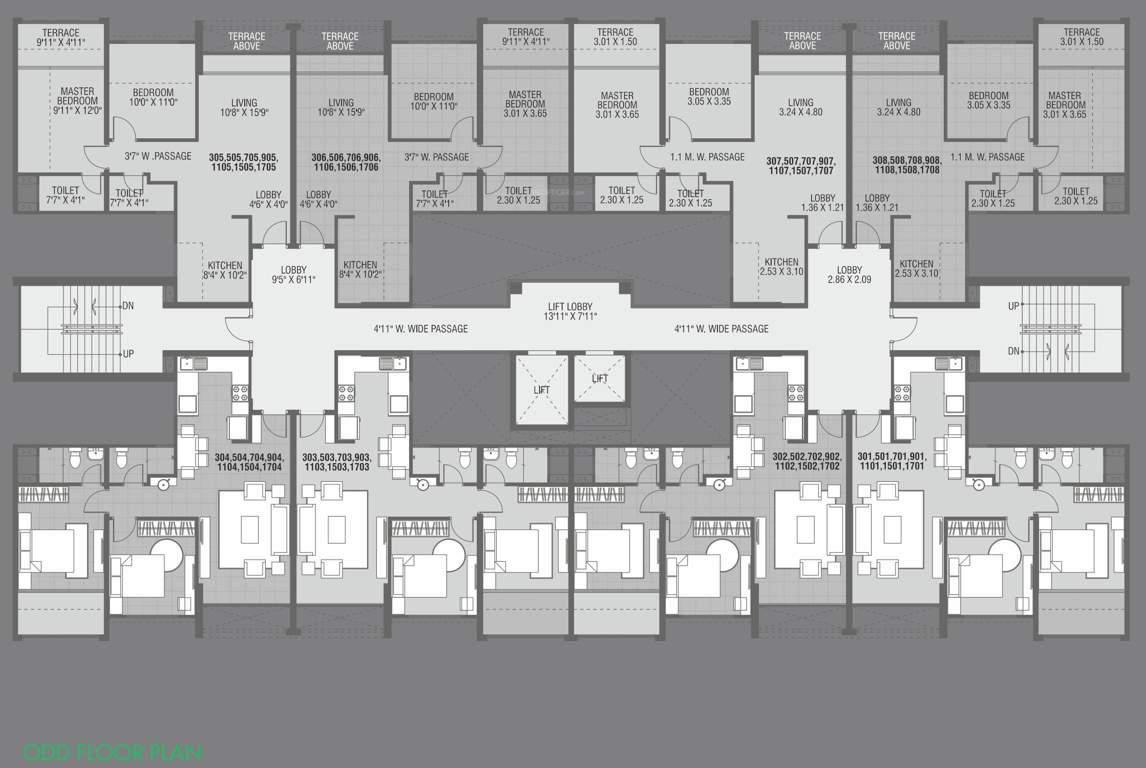 global lifestyle Global Lifestyle A Cluster Plan for Odd Floor