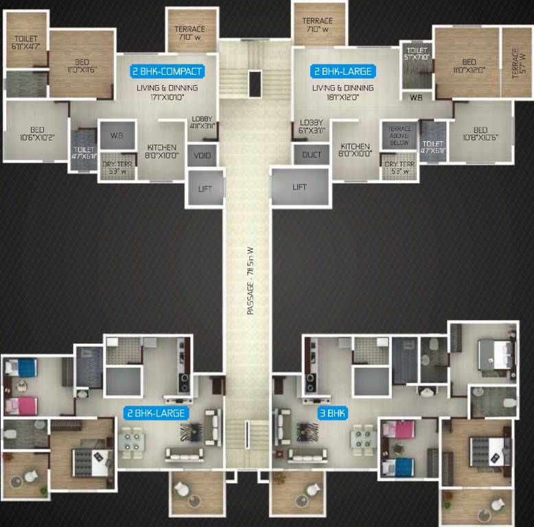 Images for Cluster Plan of G D Square 18 Longitude