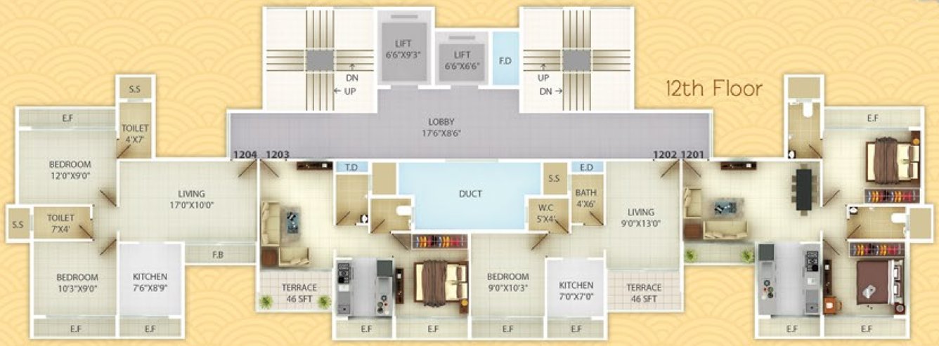 Images for Cluster Plan of Unimont Coral