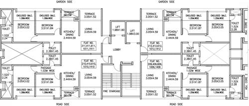 Images for Cluster Plan of Kumar Pebble Park Anand 3 A1 Core3