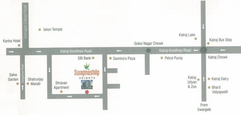 Images for Location Plan of Vastuspace Swapnashilpa Heights