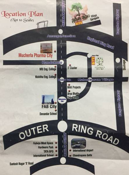 Images for Location Plan of Vardhan Prakruthi Vanam