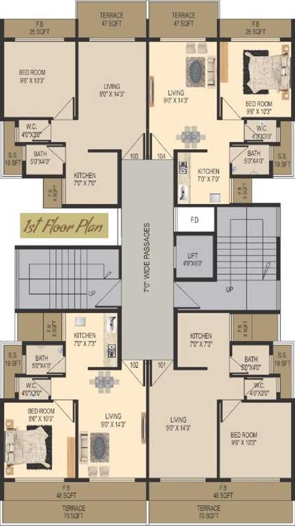 Images for Cluster Plan of Omcon Om Arch Villa