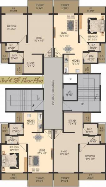 Images for Cluster Plan of Omcon Om Arch Villa