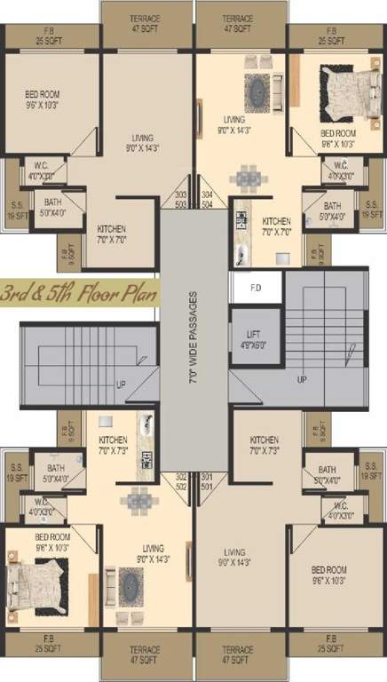 Images for Cluster Plan of Omcon Om Arch Villa