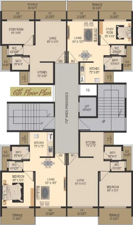 Images for Cluster Plan of Omcon Om Arch Villa
