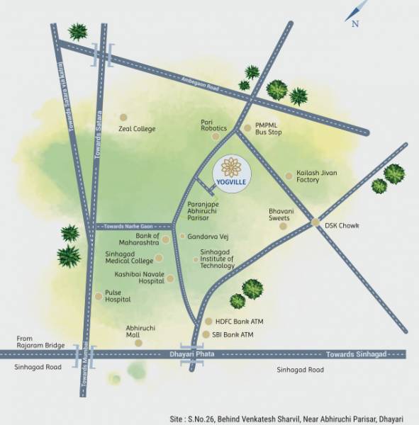  yogville-phase-i Location Plan