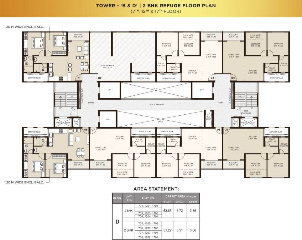 Images for Cluster Plan of Kolte Patil Life Republic ORO Avenue
