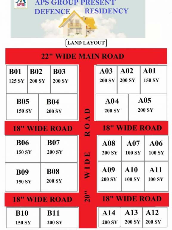 Images for Layout Plan of APS Defence Residency