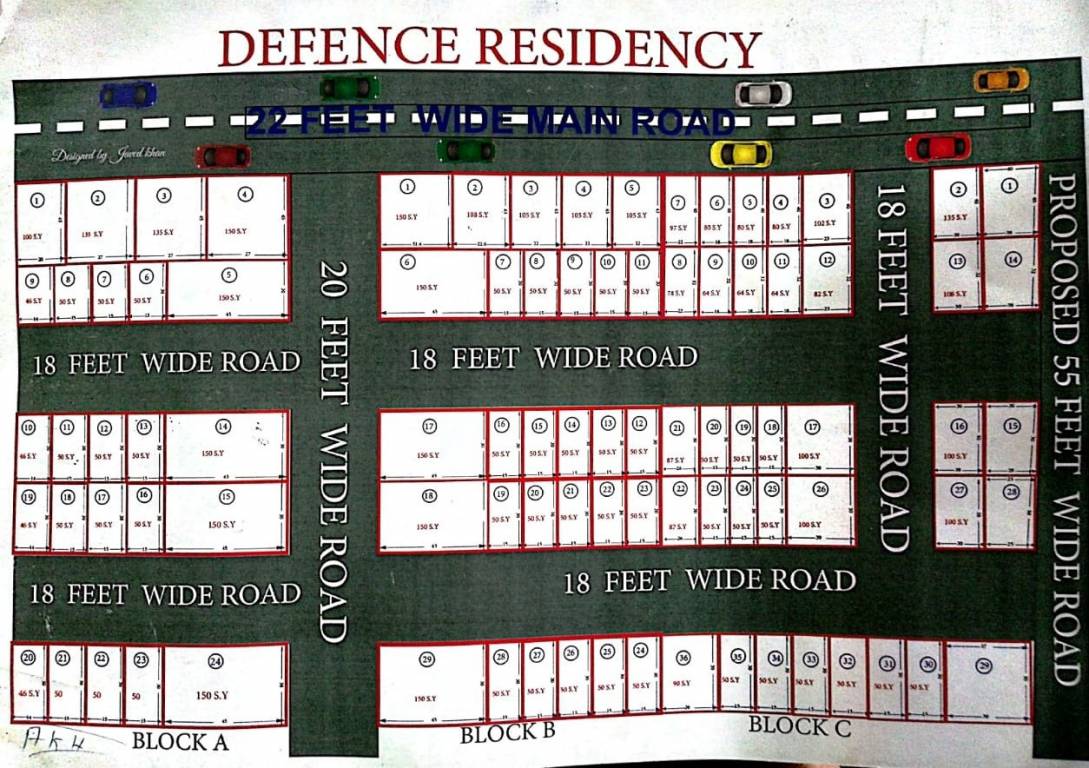 Images for Layout Plan of APS Defence Residency