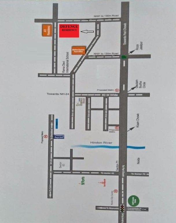 Images for Location Plan of APS Defence Residency