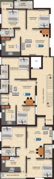 Images for Cluster Plan of The Nest Pride