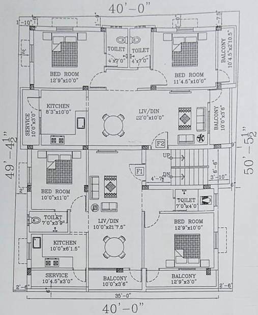 Images for Cluster Plan of Vishnu V V Homes