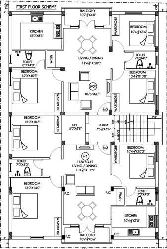 Images for Cluster Plan of MC Sumangali Homes