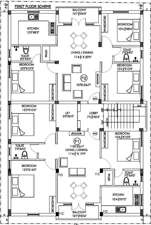 Images for Cluster Plan of MC Sumangali Homes