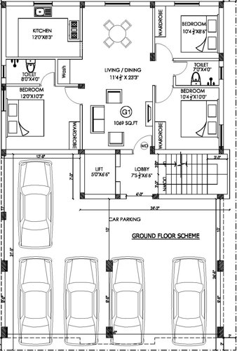 Images for Cluster Plan of MC Sumangali Homes