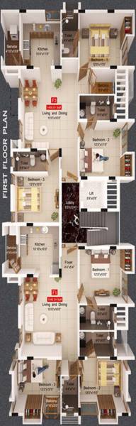 Images for Cluster Plan of BSR Usha