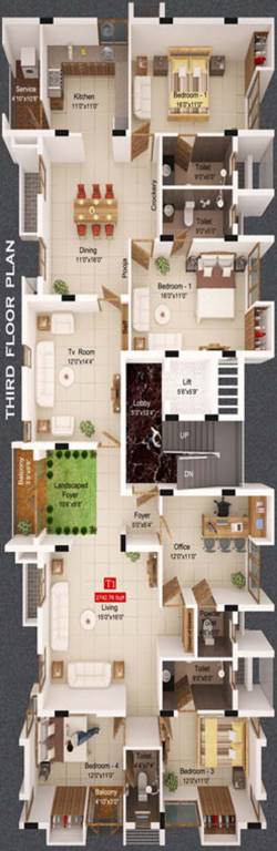 Images for Cluster Plan of BSR Usha