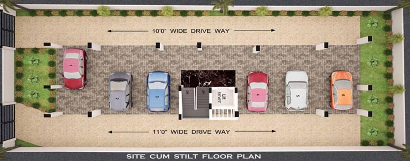 Images for Cluster Plan of BSR Usha