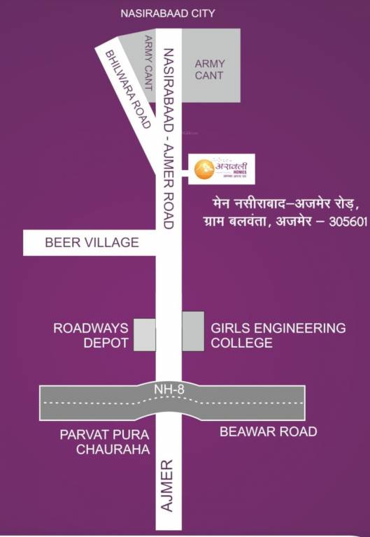 homes 2 Location Plan