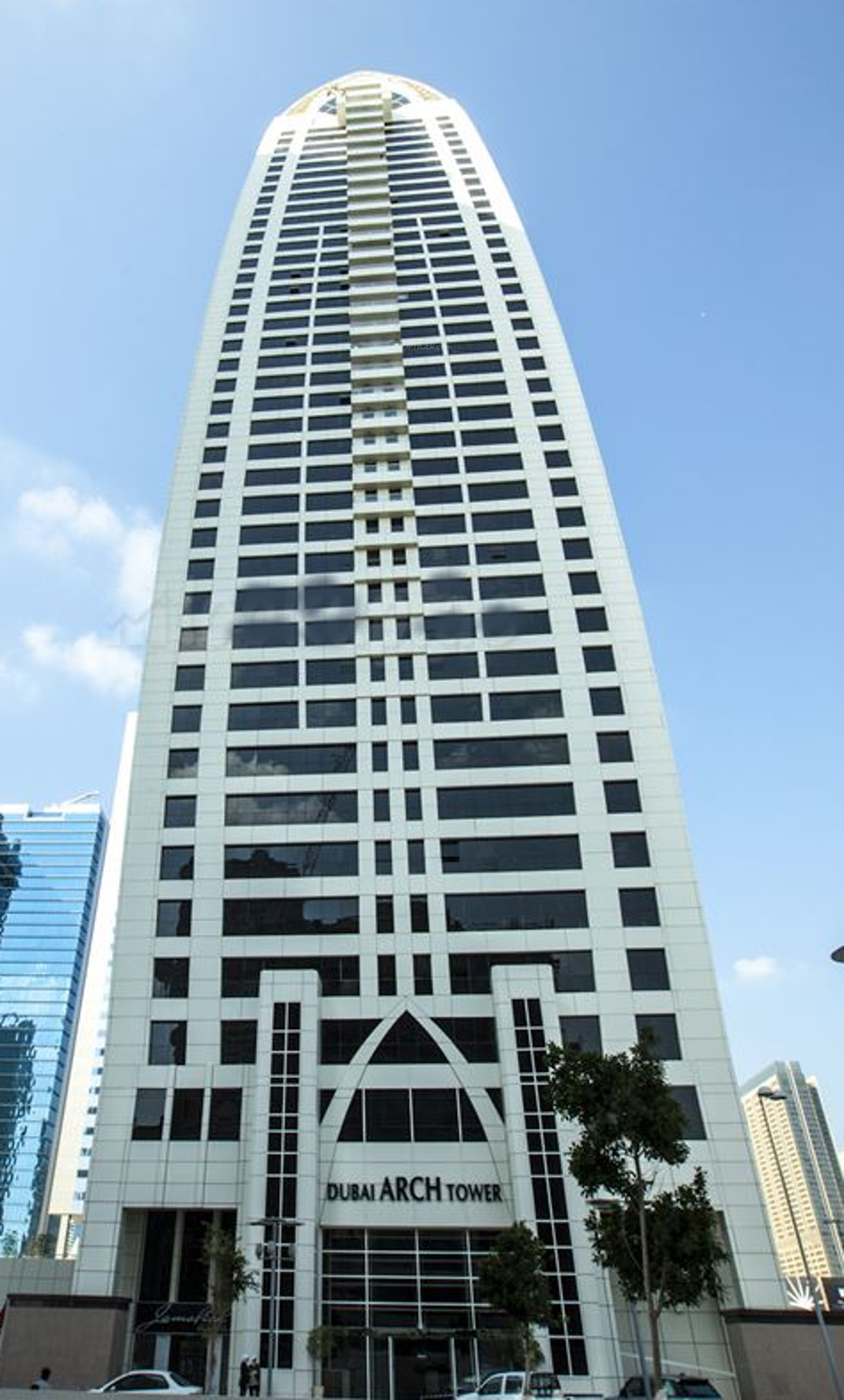 Main Elevation Image Of Aber Group Dubai Arch Tower Unit Available At Al Ain Road Dubai 