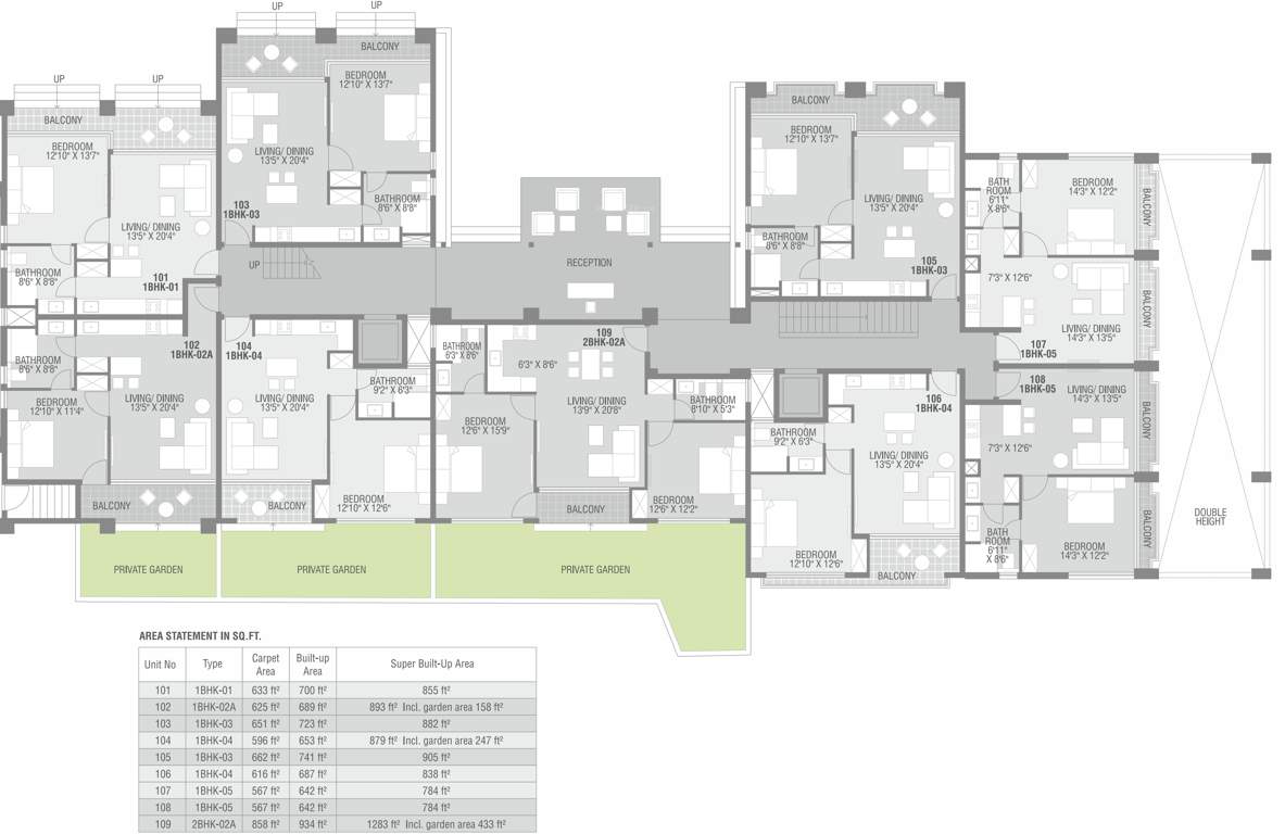 Images for Cluster Plan of Sun Sol Banyan Grand