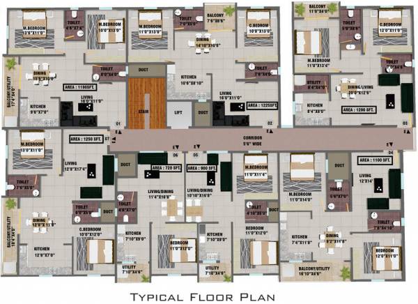 Images for Cluster Plan of Accent Kruthika Nilaya
