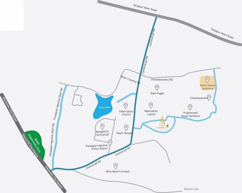 Images for Location Plan of SR Suvarna SR Suvarna