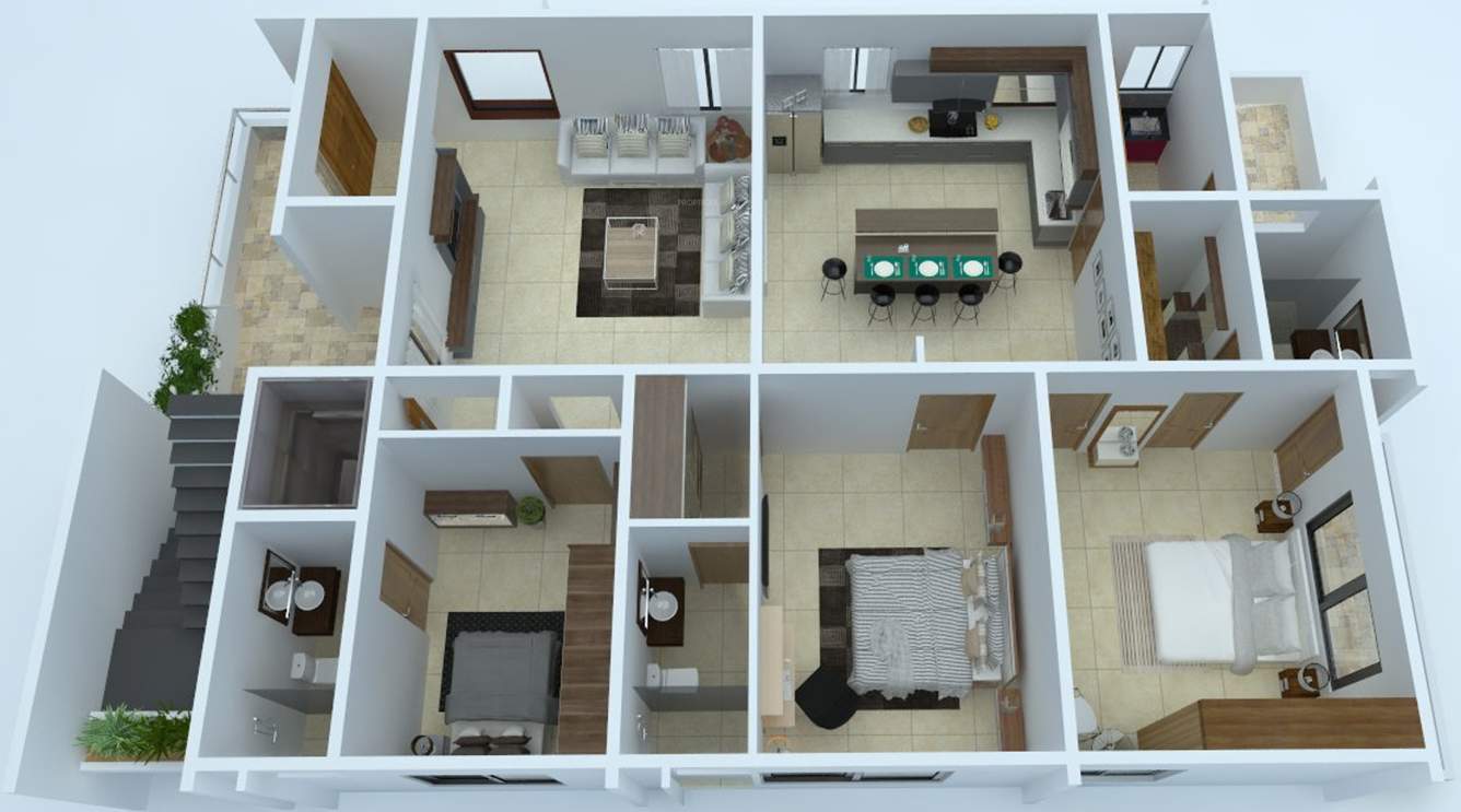 Images for Cluster Plan of Aishwaryam Grandeur