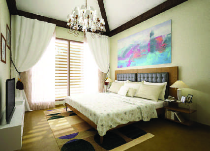  phase ii frangipani villas Bedroom