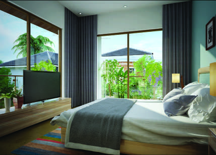  phase ii frangipani villas Bedroom