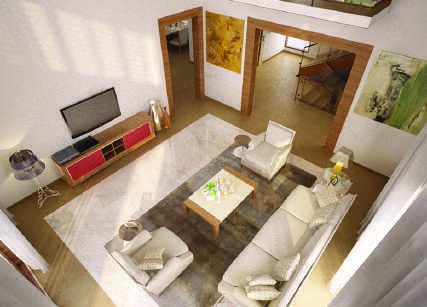  phase ii frangipani villas Living Area