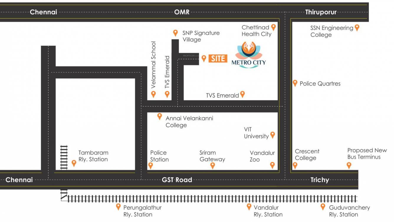 Images for Location Plan of Premier Aishwaryam Garden