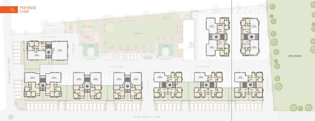  falaknuma Block B To G Cluster Plan