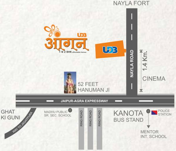 Images for Location Plan of Unique UDB Aangan