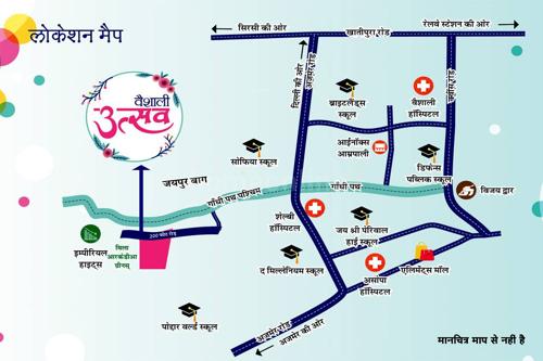  vaishali-utsav Images for Location Plan of Elegant Vaishali Utsav