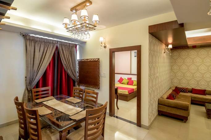 sagar lifestyle towers Living Area