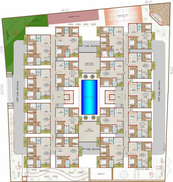 Images for Cluster Plan of Purvi Khosala