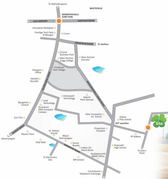 Images for Location Plan of Rsun Clover Apartments Homes