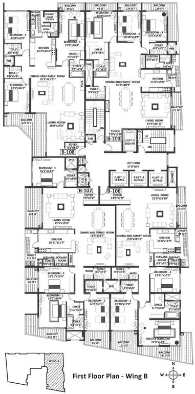  platinum Images for Cluster Plan of Godrej Platinum
