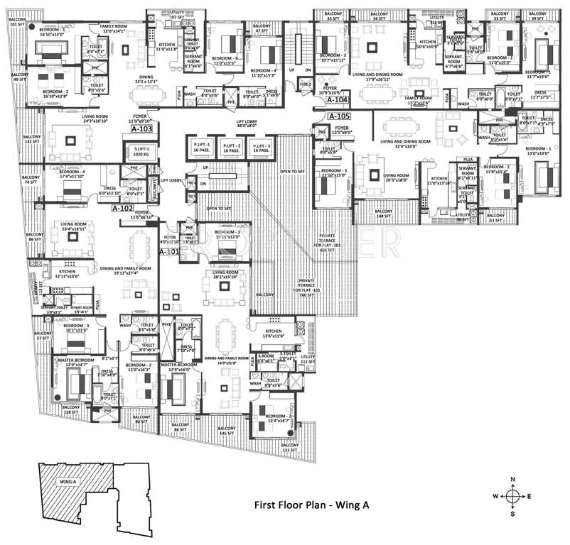 platinum Images for Cluster Plan of Godrej Platinum
