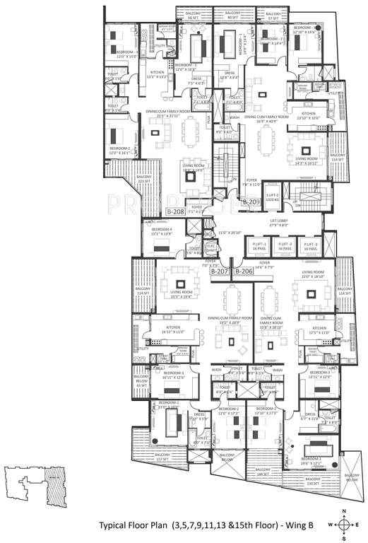  platinum Images for Cluster Plan of Godrej Platinum