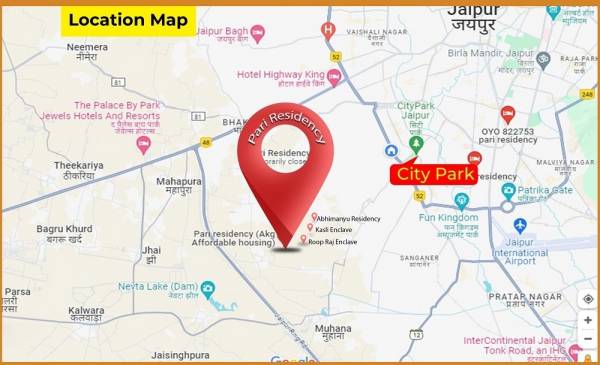  pari-residency Location Plan