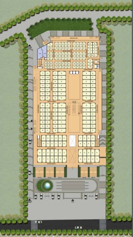 capital galleria Block 1 Cluster Plan