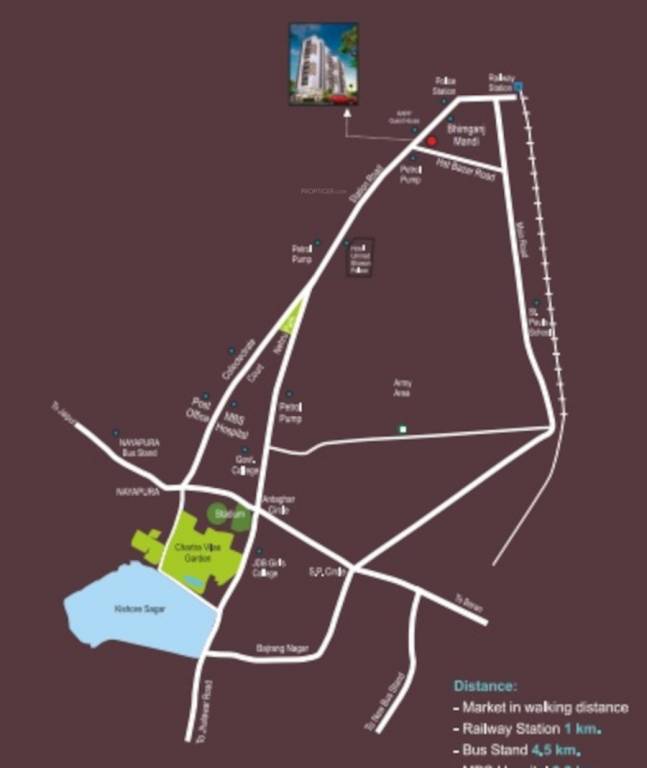 pratham Location Plan