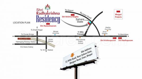  shri-radha-krishna-residency-phase-ii Location Plan