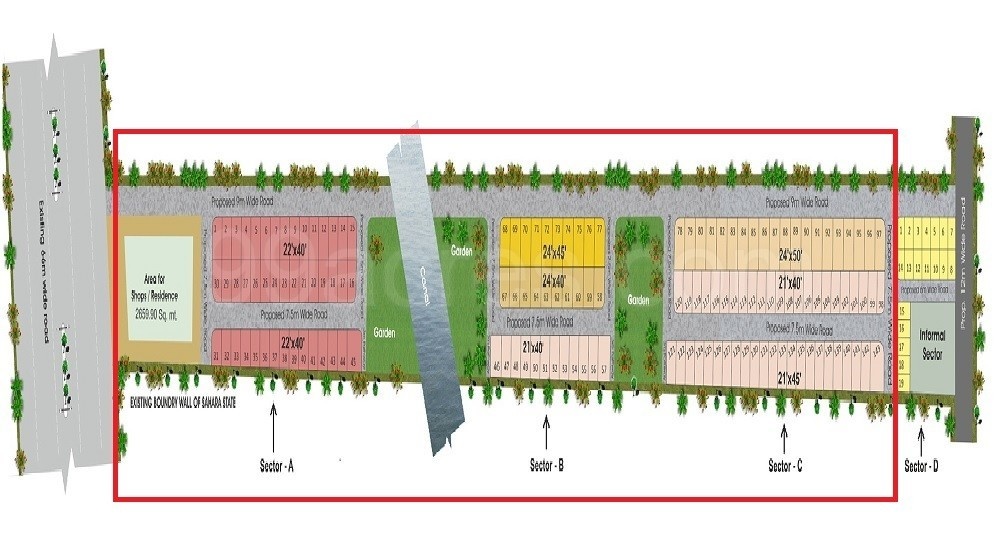  shri radha krishna residency phase ii Master Plan