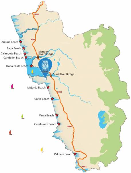 Images for Location Plan of Provident Adora De Goa 8