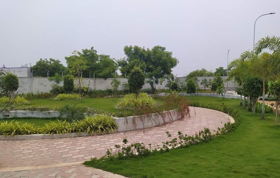 vistas villa phase ii Landscape Garden and Tree Planting